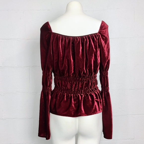 Newport News Vintage Velour Top - Picture 3 of 5